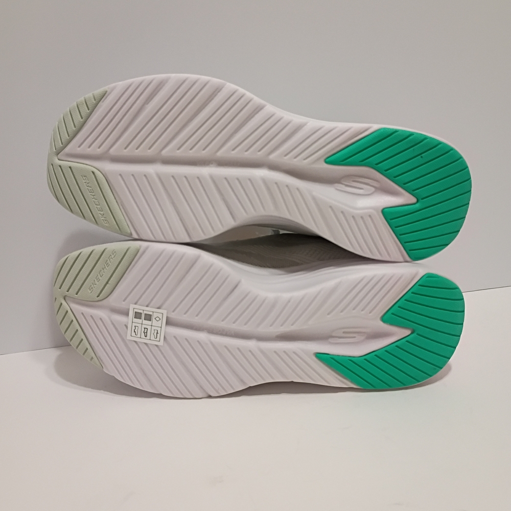 Skechers Vapor Foam Smooth Ride Women's White Vegan Sneakers - Picture 10 of 13